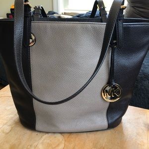 MK leather tote bag